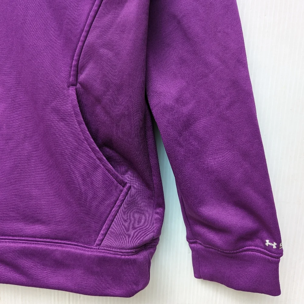 UNDER ARMOUR youth purple and pink pull-over hoodie sweatshirt